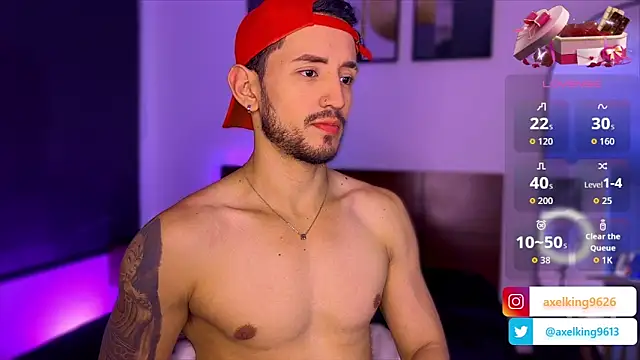 AxelKing1326 online show from February 2026 12:29:01 AM