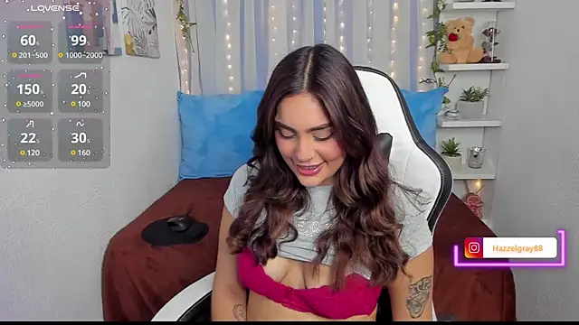 HazzelGray online show from February 2025 04:14:01 PM