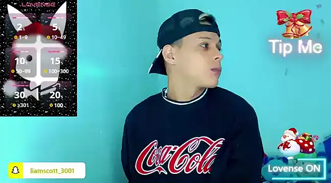 Liamscott  online show from December 2024 01:08:01 AM