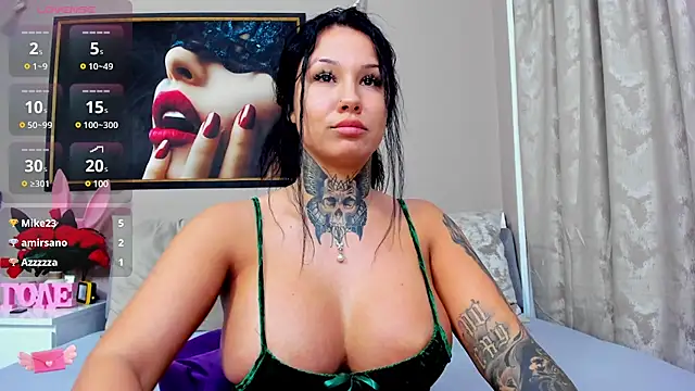 AngellBlackX online show from December 2024 03:34:01 AM