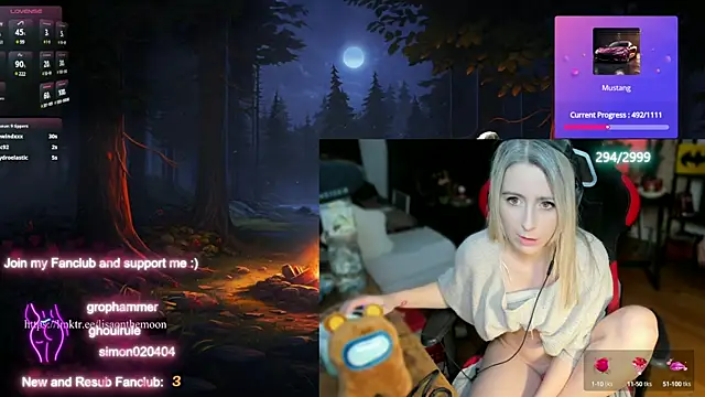 Lisaonthemoon online show from March 2025 10:47:01 PM