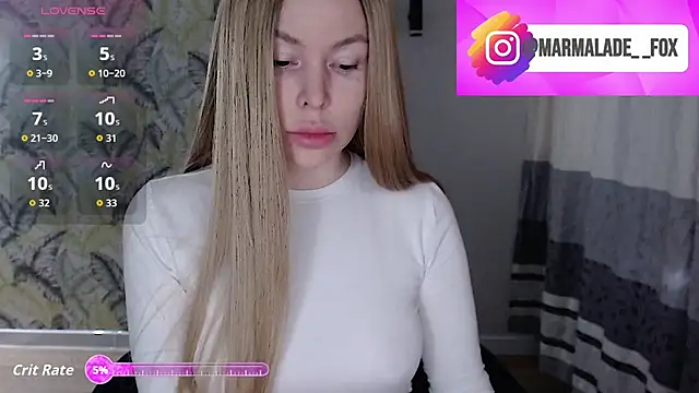 Marmalade Fox online show from April 2026 04:24:02 AM