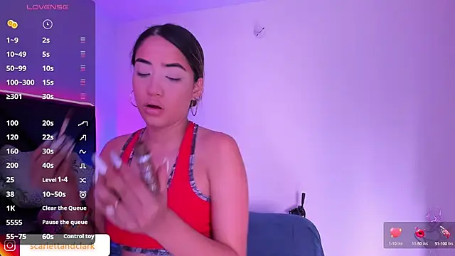 ScarlettAndClark online show from March 2025 09:09:02 PM