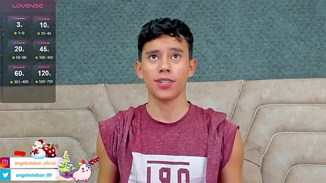 Angel esteban fx online show from December 2024 06:59:01 PM