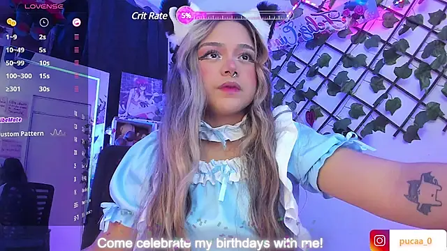Snapshot of Pucaa_ chatting on March 2025 01:35:02 AM Pucaa online show from March 2025 01:35:02 AM