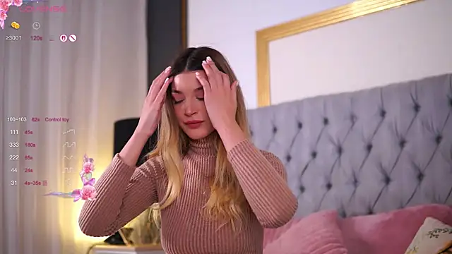 Snapshot of EvaWarenn chatting on October 2025 03:40:01 AM EvaWarenn online show from October 2025 03:40:01 AM