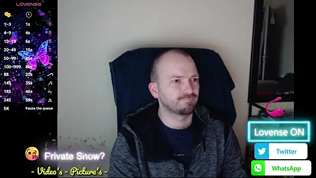 Snapshot of RealManHaveHairy chatting on May 2026 05:30:01 PM RealManHaveHairy online show from May 2026 05:30:01 PM