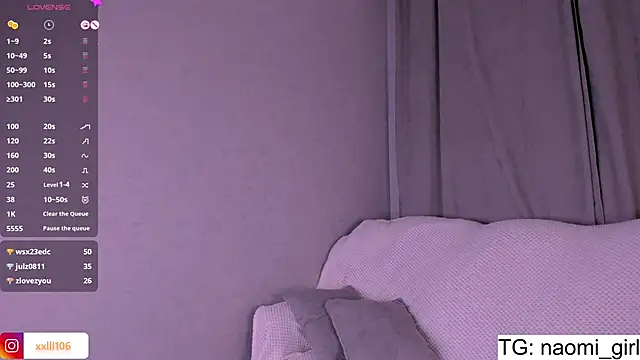 Naomi Girly online show from December 2024 09:05:01 PM