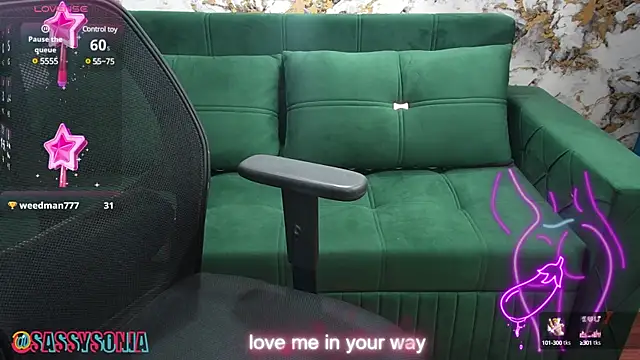 sassysonia online show from February 2025 09:42:02 AM