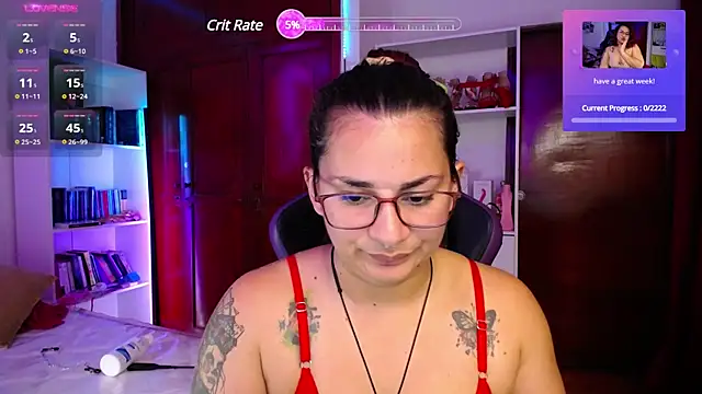 Amarantha 666 online show from January 2025 10:45:02 PM