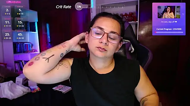 Amarantha 666 online show from January 2025 02:12:02 AM