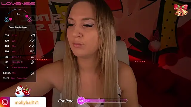 Snapshot of MollyHallss chatting on December 2024 09:33:01 PM MollyHallss online show from December 2024 09:33:01 PM