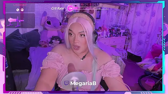 Snapshot of MegariaB chatting on December 2024 04:20:02 AM MegariaB online show from December 2024 04:20:02 AM