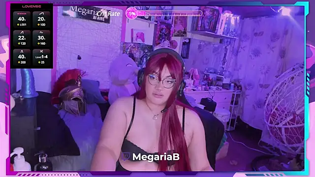 Snapshot of MegariaB chatting on February 2025 04:26:02 AM MegariaB online show from February 2025 04:26:02 AM