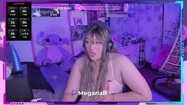 Snapshot of MegariaB chatting on February 2025 04:36:02 AM MegariaB online show from February 2025 04:36:02 AM