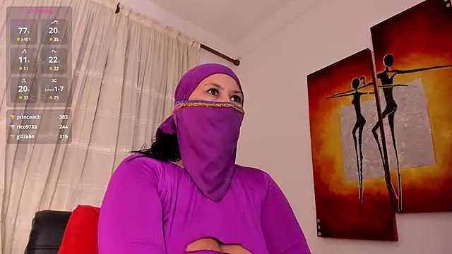 Amina hafsa online show from February 2025 10:42:02 PM