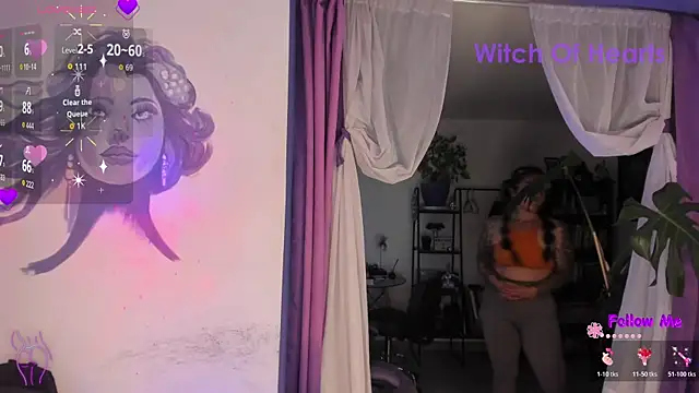 witchviolet online show from July 2026 11:11:02 PM