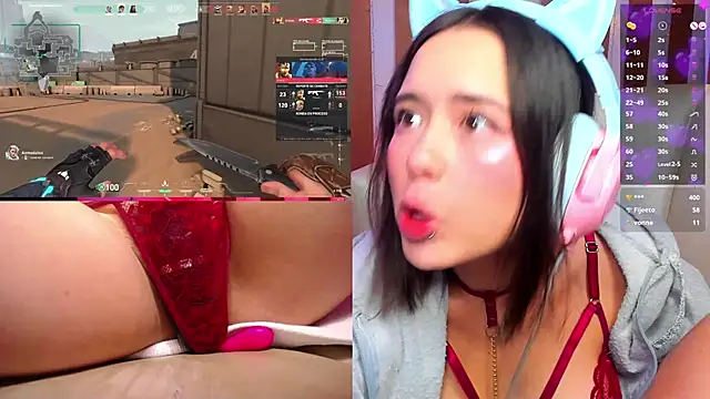 Snapshot of Ashley_sa chatting on March 2025 01:12:01 AM Ashley sa online show from March 2025 01:12:01 AM