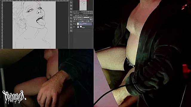 DrenchedArt online show from December 2024 07:03:01 AM