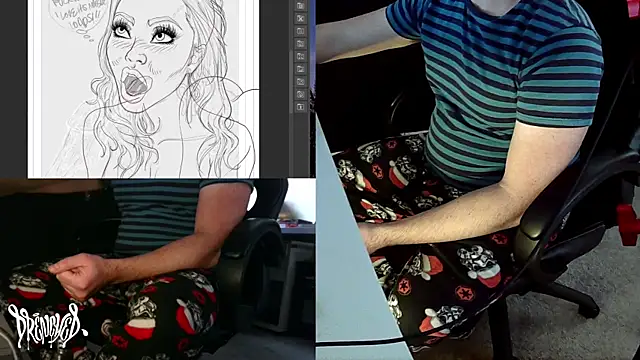 DrenchedArt online show from December 2024 04:46:02 PM