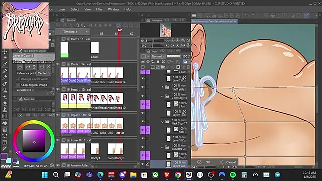 DrenchedArt online show from January 2025 06:47:01 PM