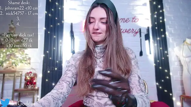 Jane Goddess online show from January 2025 07:35:01 PM