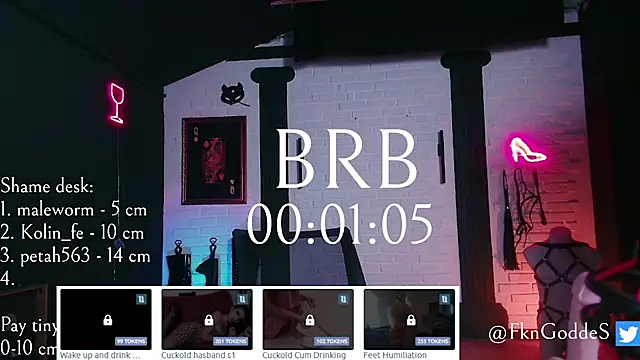 Jane Goddess online show from July 2026 06:21:01 PM
