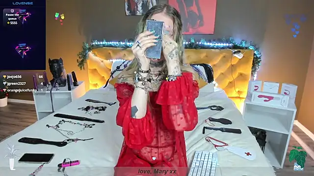 Snapshot of Mary_Xextra chatting on January 2025 04:12:02 AM Mary Xextra online show from January 2025 04:12:02 AM