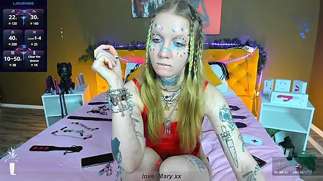 Snapshot of Mary_Xextra chatting on January 2025 01:02:01 AM Mary Xextra online show from January 2025 01:02:01 AM
