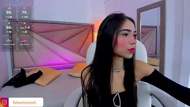 Snapshot of FaloonRoussel chatting on January 2025 06:12:02 PM FaloonRoussel online show from January 2025 06:12:02 PM