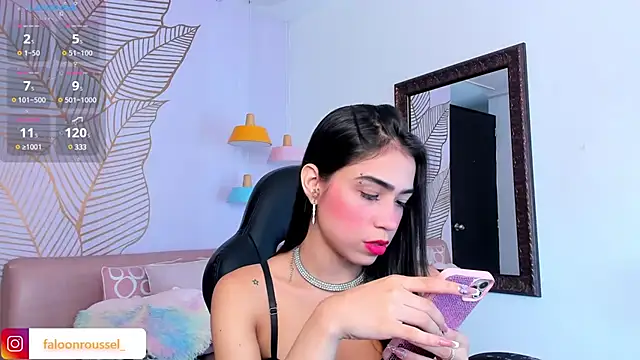 Snapshot of FaloonRoussel chatting on January 2025 06:17:02 PM FaloonRoussel online show from January 2025 06:17:02 PM