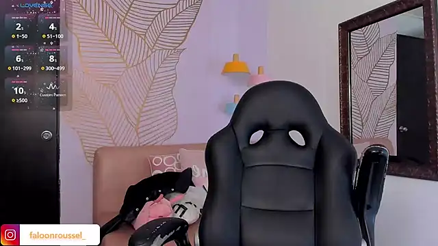 Snapshot of FaloonRoussel chatting on January 2025 07:07:02 PM FaloonRoussel online show from January 2025 07:07:02 PM