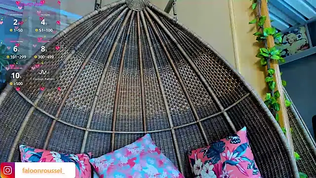 Snapshot of FaloonRoussel chatting on March 2025 03:50:01 AM FaloonRoussel online show from March 2025 03:50:01 AM