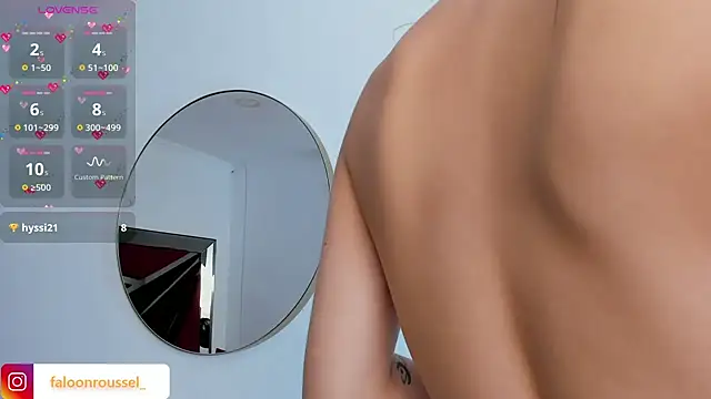 Snapshot of FaloonRoussel chatting on March 2025 09:15:02 PM FaloonRoussel online show from March 2025 09:15:02 PM