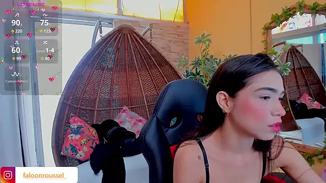 Snapshot of FaloonRoussel chatting on March 2025 06:54:02 PM FaloonRoussel online show from March 2025 06:54:02 PM