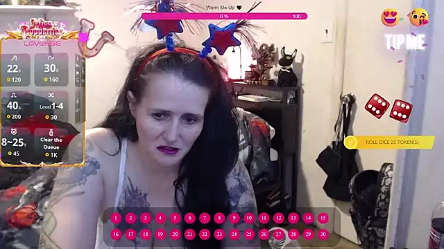 Snapshot of Demonicmiss chatting on May 2026 12:22:01 PM Demonicmiss online show from May 2026 12:22:01 PM
