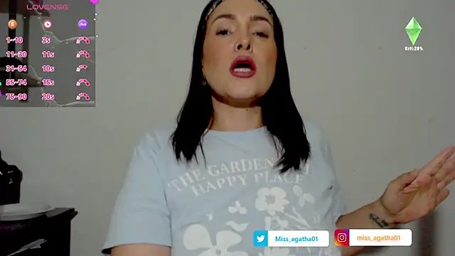 Miss Agatha online show from November 2025 02:11:02 AM