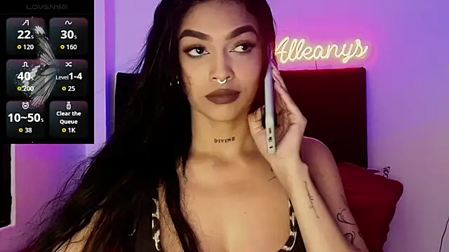 Alleanys Cristal online show from March 2026 07:54:01 PM