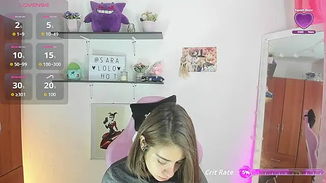 saralolo420 online show from February 2026 10:55:01 PM