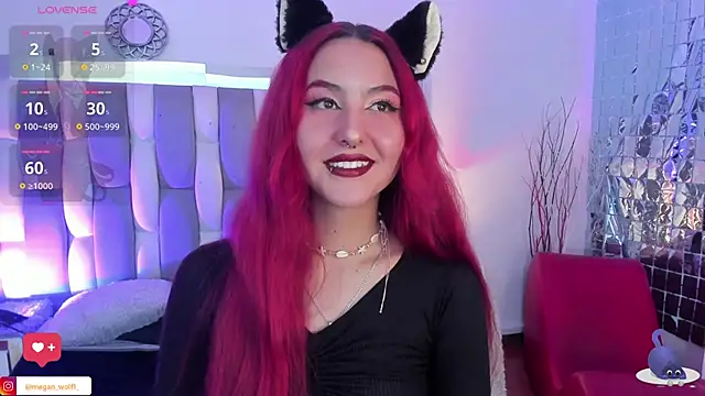 Snapshot of Megan_wolf1_ chatting on March 2025 04:45:02 AM Megan wolf1 online show from March 2025 04:45:02 AM