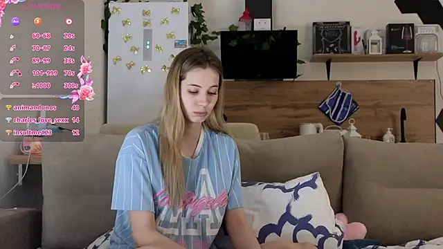 Girl alone home online show from March 2025 08:31:01 AM