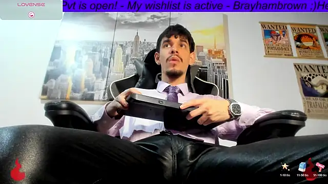 BRAYHAMBROWN online show from June 2026 12:03:02 AM