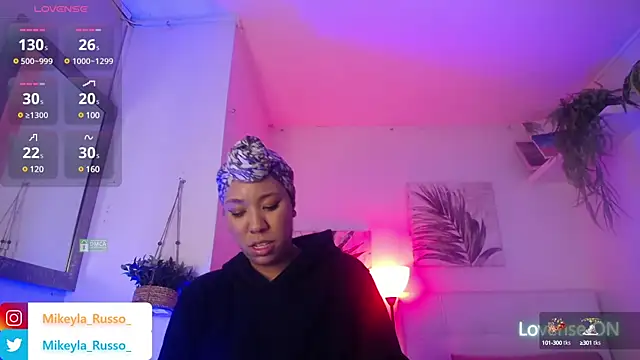 Snapshot of Mikeyla-Russo chatting on January 2025 09:12:01 PM Mikeyla-Russo online show from January 2025 09:12:01 PM