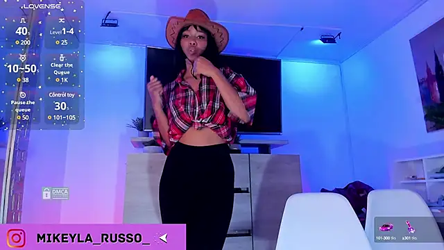 Snapshot of Mikeyla-Russo chatting on January 2025 10:01:01 PM Mikeyla-Russo online show from January 2025 10:01:01 PM