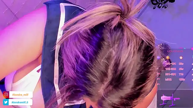 ALONDRAMILF online show from February 2025 08:00:02 AM