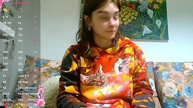 Sophie Bell online show from January 2025 07:29:01 PM