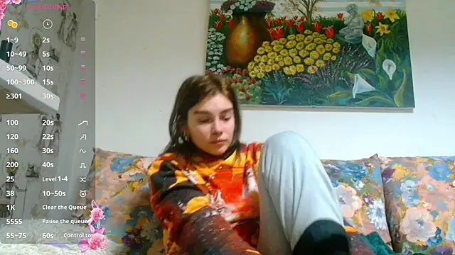 Sophie Bell online show from January 2025 07:23:02 PM