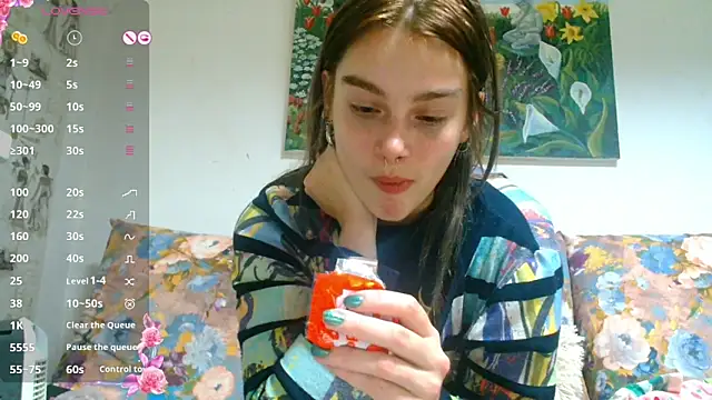 Sophie Bell online show from January 2025 09:57:02 PM