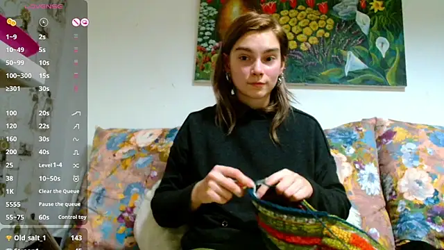 Sophie Bell online show from January 2025 09:02:01 PM