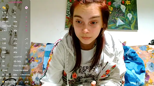Sophie Bell online show from February 2025 09:45:02 PM